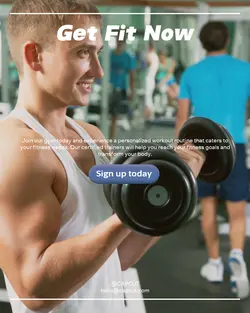 Workout & Fitness Announcement