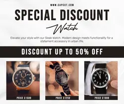 Watch Promotion Facebook Post
