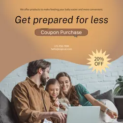 Maternal and infant care Sales Promotion