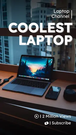 Coolest Laptop Review Youtube Thumbnail 