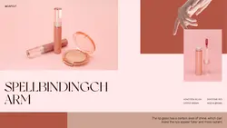 Beauty Lipstick Display Minimalist