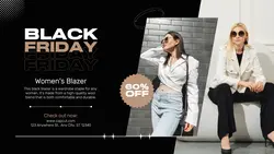 Black Friday Sale Twitter Post