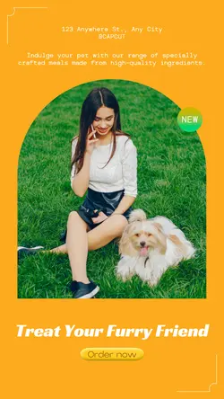 Pet industry Menu