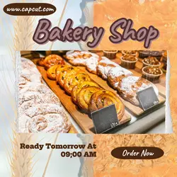 Bakery Shop Promotion Instagram Post