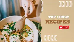 Youtube Thumbnail Learning - Top 5 Easy Recipes
