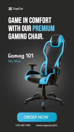 Gaming Chair for Sale - Instagram Post