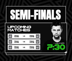 Gaming - Upcoming Matches Announcement