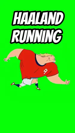 Haaland Running 