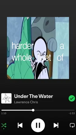Under the water