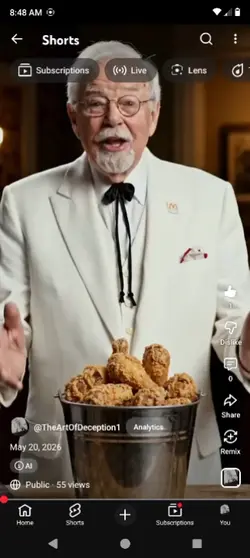 Colonel sanders comp