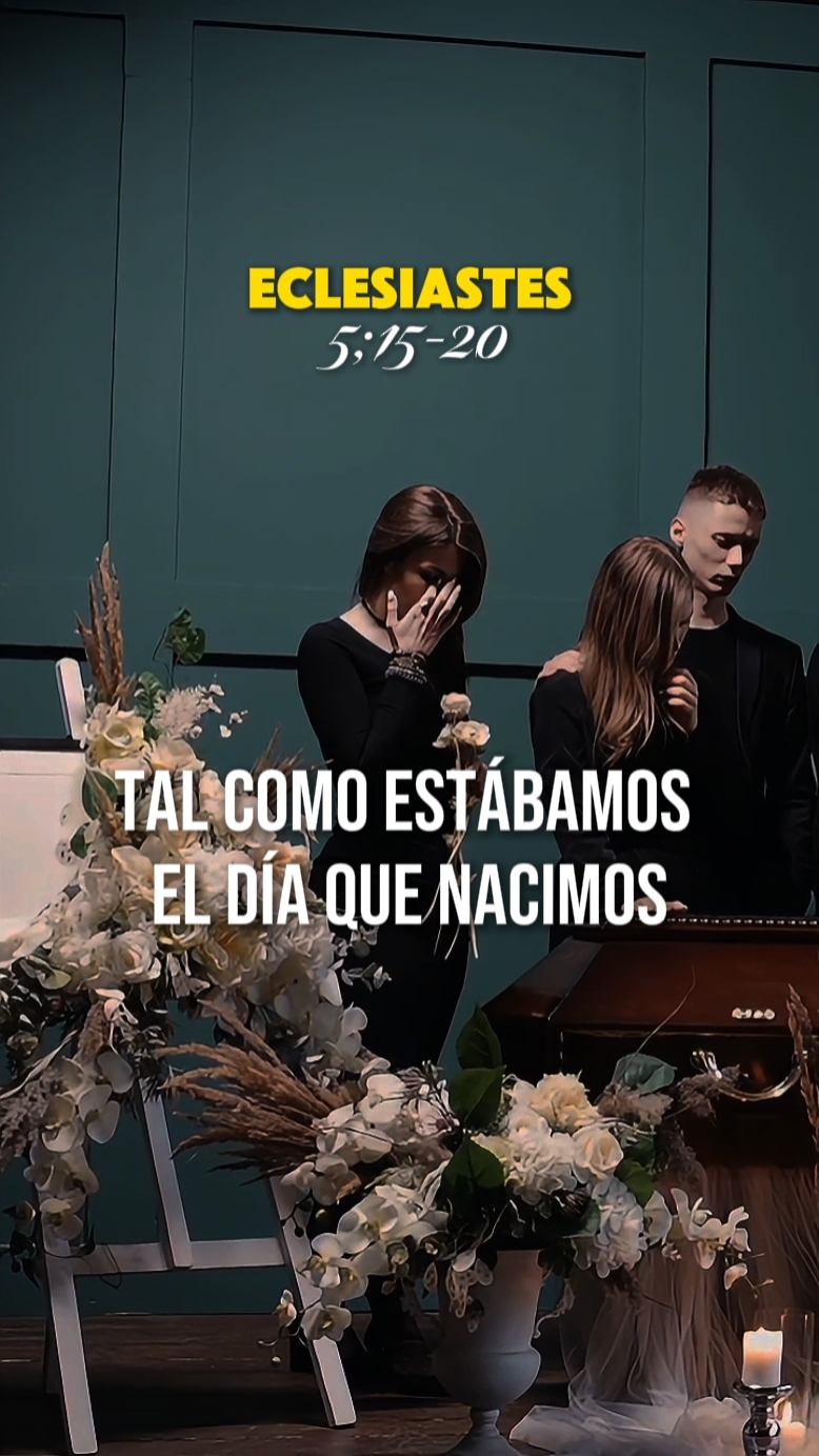 Eclesiastés 5; 15-20