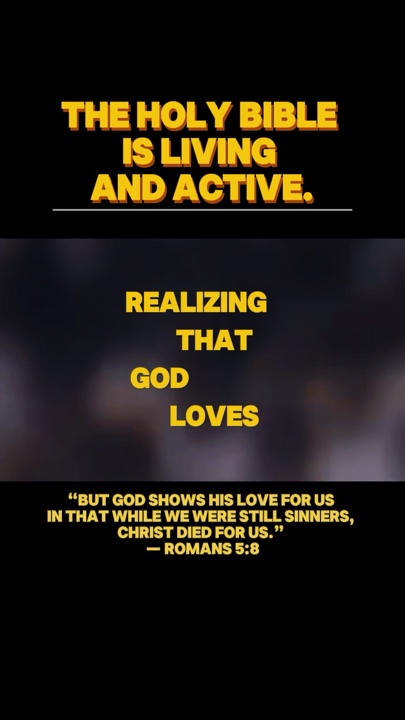 God loves yo