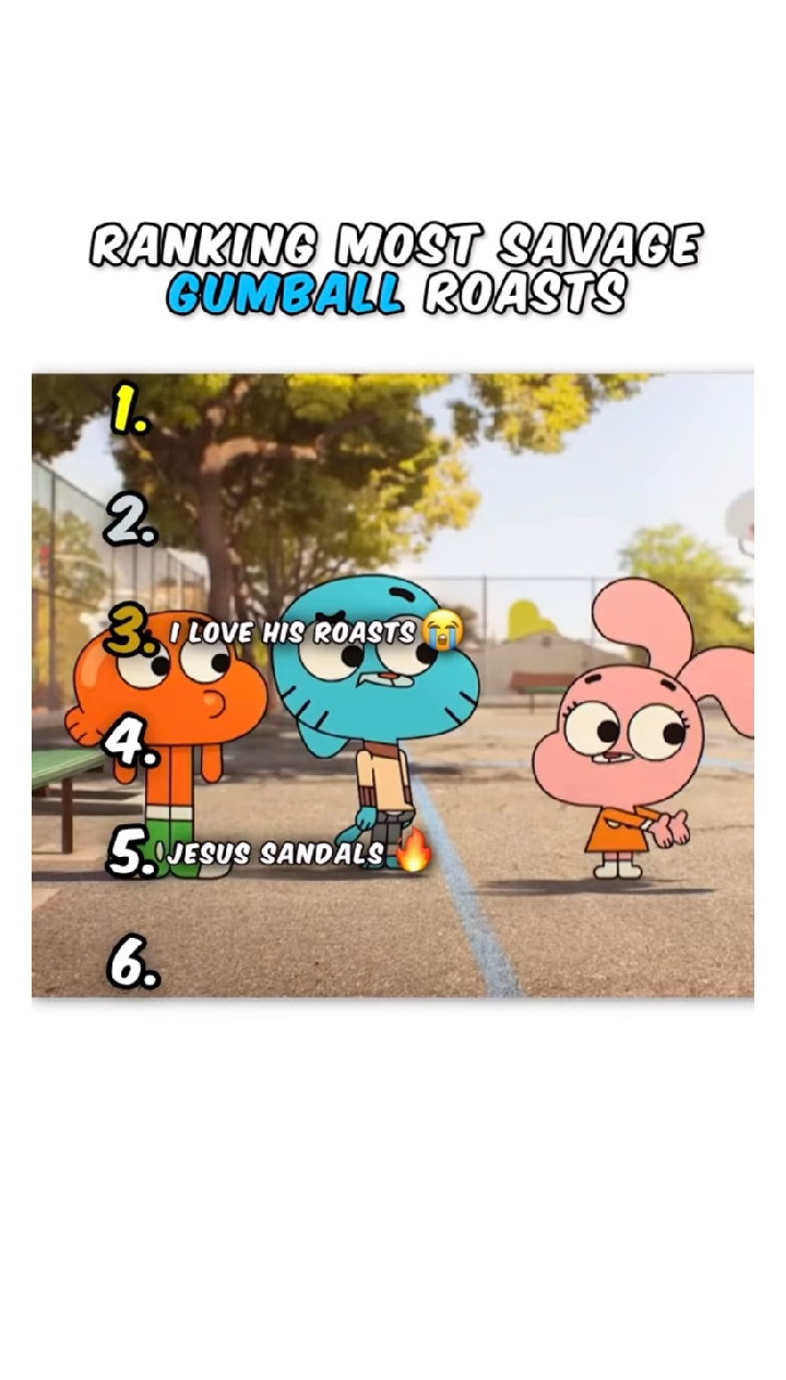 Gumball Roasts😭