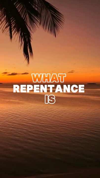 Repentance means?