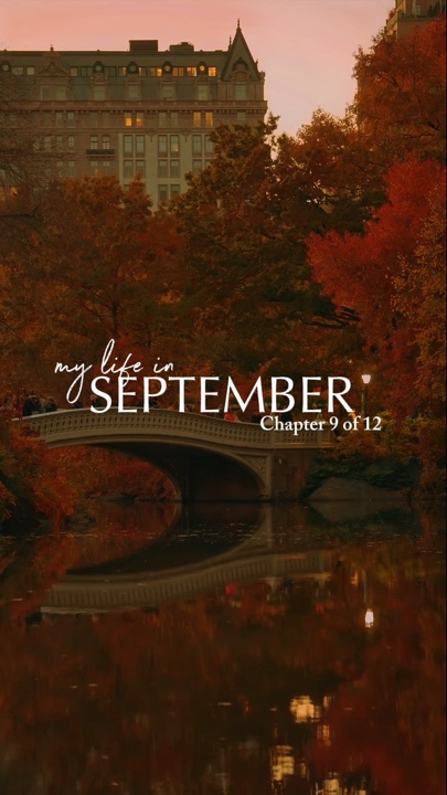 My life in September