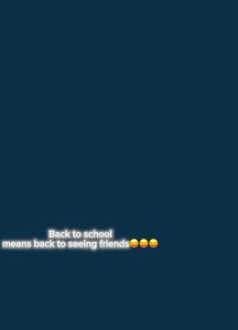 De volta à escola